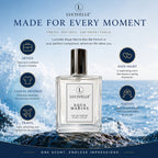 Aqua Marine Ocean Breeze perfume bottle close-up