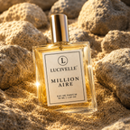 Million Aire Royale fragrance bottle with gift box