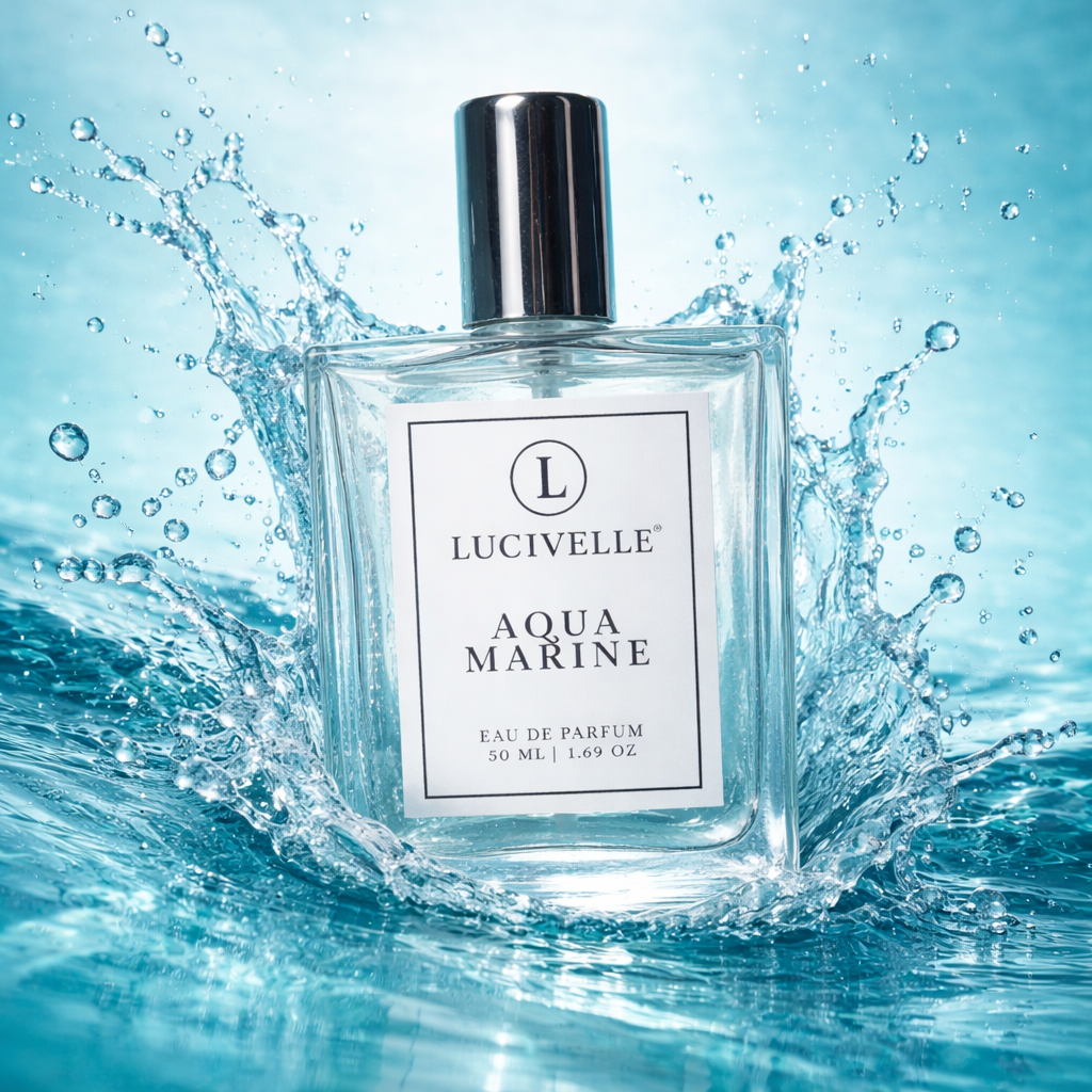 Aqua Marine Ocean Breeze Eau de Parfum 50ml bottle by Lucivelle
