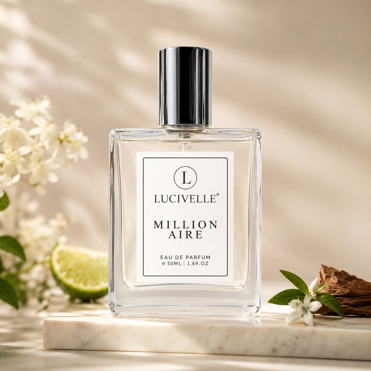 Million Aire Royale Eau de Parfum 50ML bottle by Lucivelle