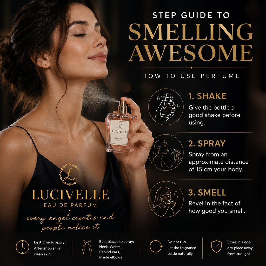 How to use Ocean Rush perfume for women
