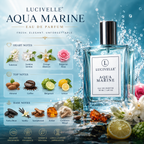 Aqua Marine Ocean Breeze fragrance packaging