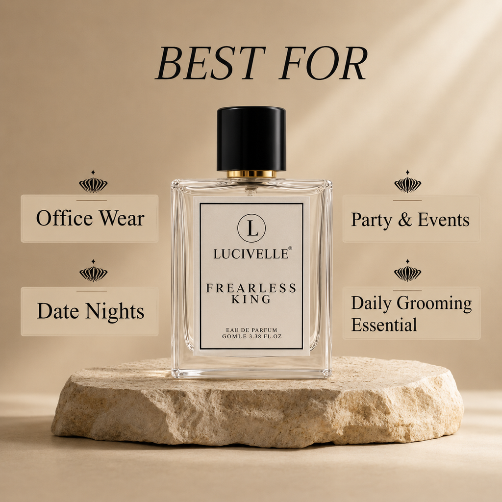Fearless King Royal Essence fragrance packaging